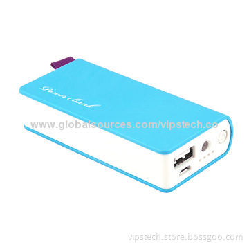 MP3 Player Charger with 5,600mAh Real Capacity, Samsung Batteries, High-efficiency TorchNew